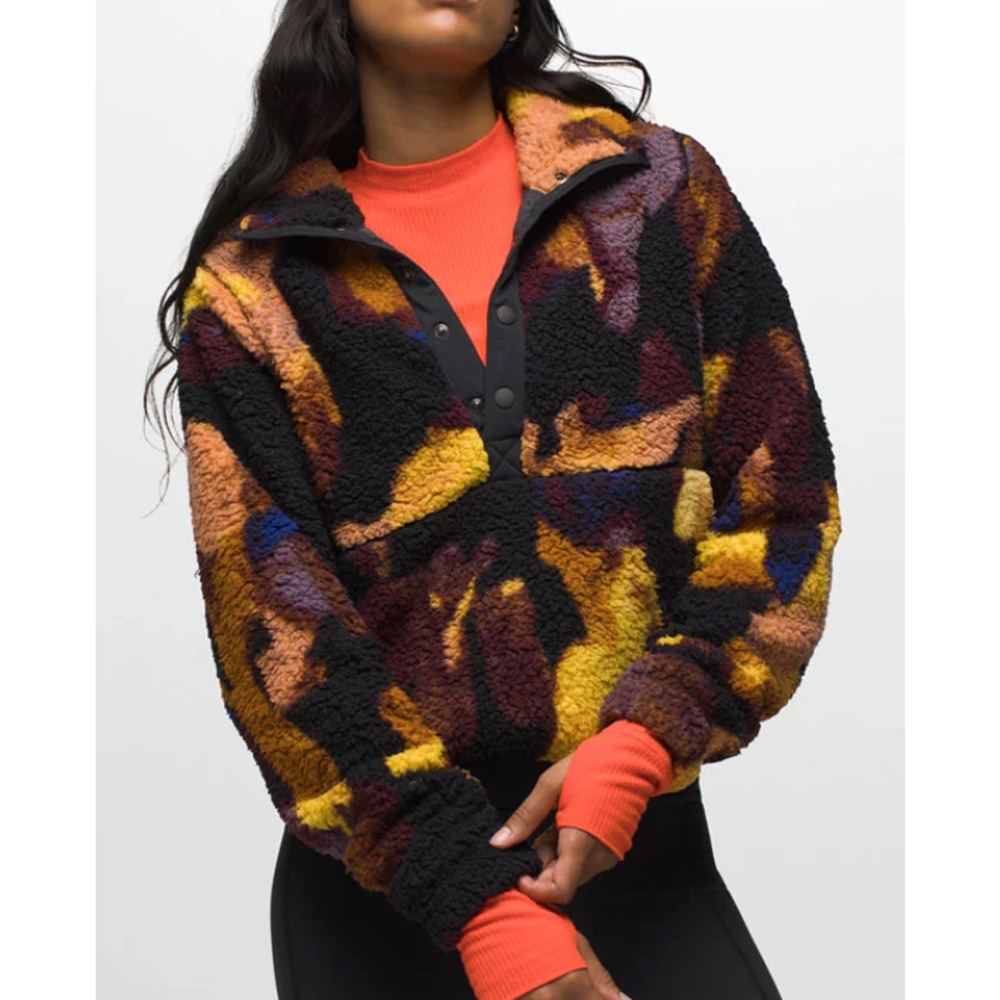 Prana Multicolor Fleece Jacket